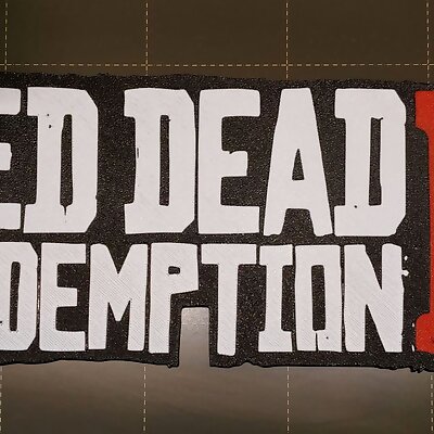 Red dead redemption logo  Single and MMU