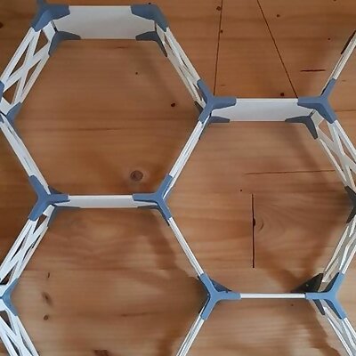 HexagonShelf  Regal