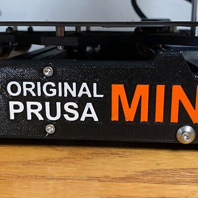 Prusa Mini YPlate Front Cover Color Change PLA No MMU2S