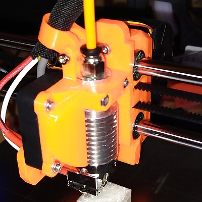 Hotend mount for E3D v6 and compatible hotends for the MINI