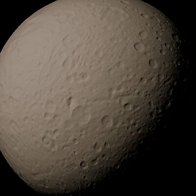 Dione scaled one in ten million