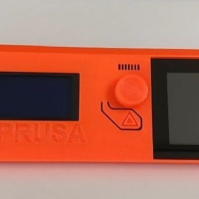 PRUSA MK3S Front panel for DSI 35 touch lcd screen