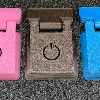 LED Light Pad Power Button Cover