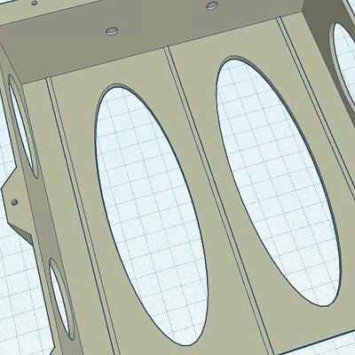 3D Lack Enclosure Drawers  Double Wide Drawer  reduced filament