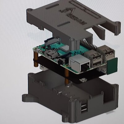 Jeedom enclosure for RPI3B and X850 V31 SSD
