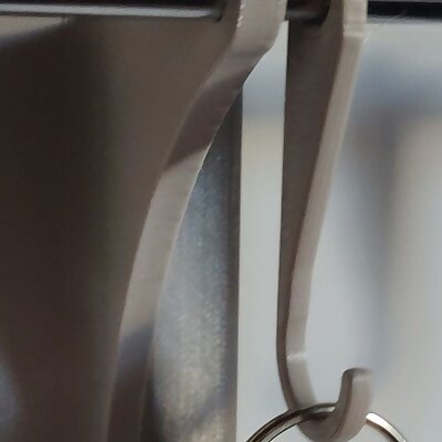 Kitchen utensil holder 8mm smooth rod