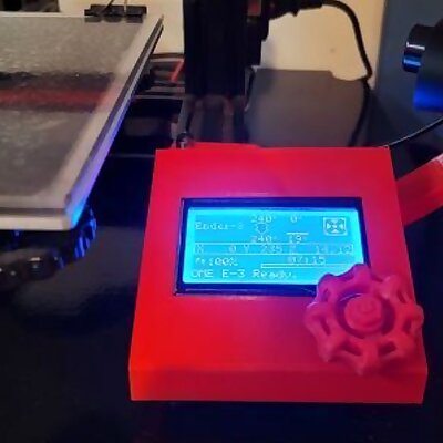 Ender 3Pro Lcd relocate