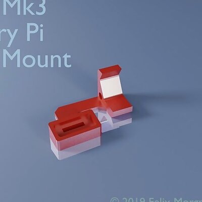 Prusa i3 Mk3 Raspberry Pi Camera Mount