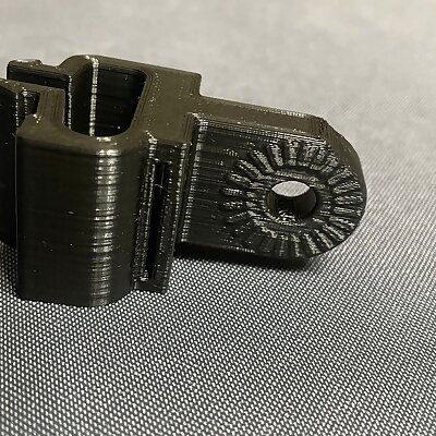 Rotated Extrusion Clip for Articulating Pi Camera Arm