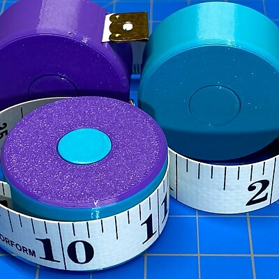 Sewing Cloth Tape Measure Winder Case 14mm and 18mm Snap Fit