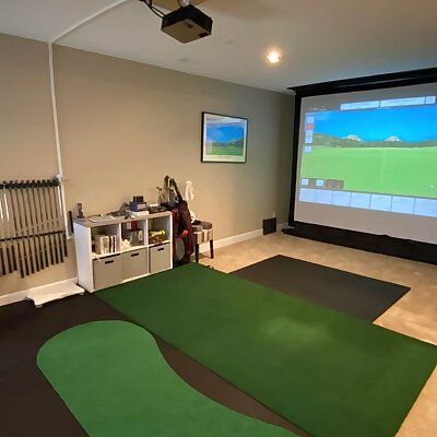 Projection Screen Frame Kit Golf Simulator