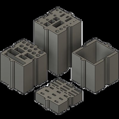 Modular storage  Rangement Modulaire