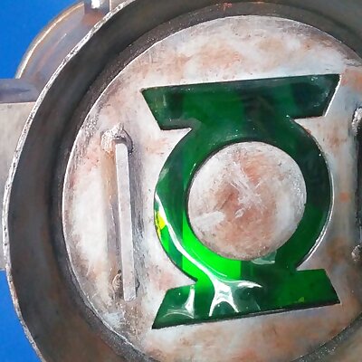 Green Lantern Mod for Oil Lamp