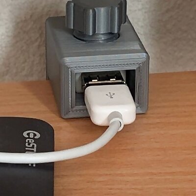 USB Extension Cable Desk Mount