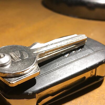Peugeot keychain pocket knife style