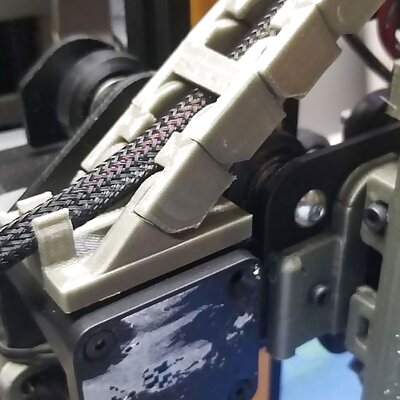 CR10S XAxis Cable Chain Cover Mount