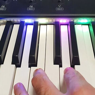 MIDI2Neopixel  Piano LED Visualizer