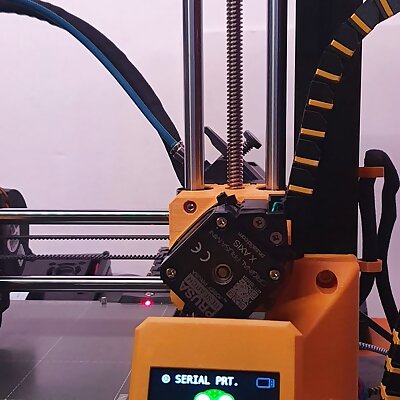 Prusa mini Z Support with Cable Chain