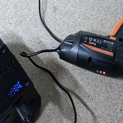 USB Quickcharge 30 Adapter for Parkside X20v Battery