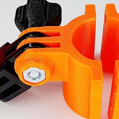 Mk3S spool holder to GoPro mount adapter