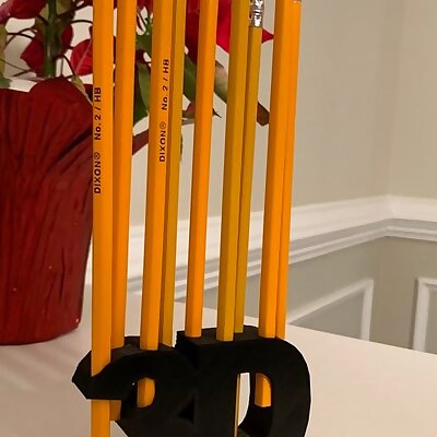 3D Pencil Holder