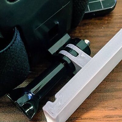 Ziptie an Arbitrary Item to Gopro Mount Receptacle