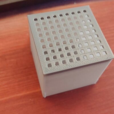 Dessicant cap for 40mm extrusion multiplier cube