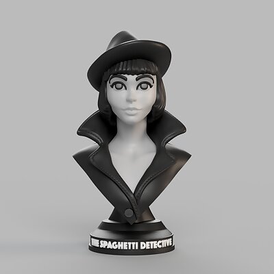 The Spaghetti Detective bust by Wekster now with full multicolor!