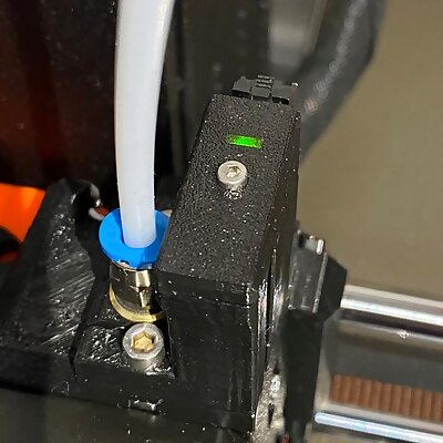 Filament indicator LED cover for MK3S with installed MMU2S