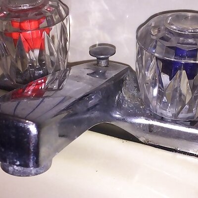 AquaLine faucet knob insert
