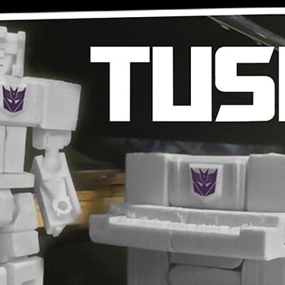 Tusks The 3DPrintable Piano Transformer!