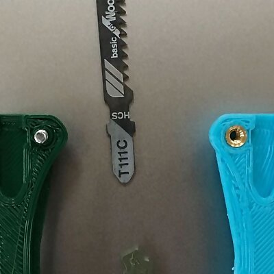 Pumpkin Carving Knife Holder for TShank Jigsaw Blade