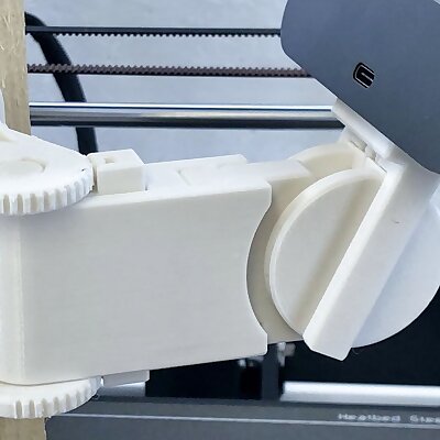 Small TwoAxis Webcam Holder for Printer Enclosure