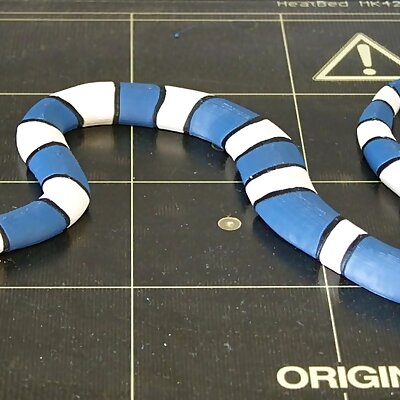 Striped snake multimaterial remix
