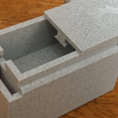 Puzzle Box  Easy to Print Hard to Solve