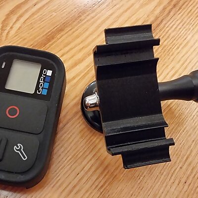 GoPro remote clip mount
