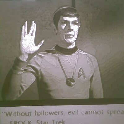 Mr Spock Lithophane Meme
