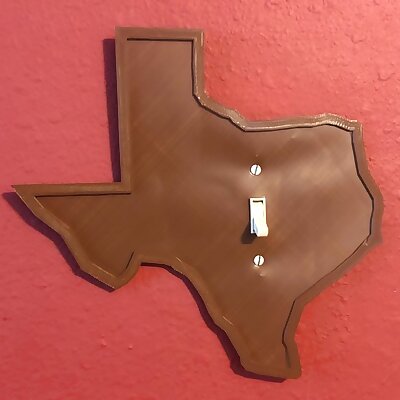Texas Light Switch Plate
