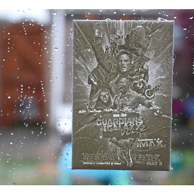 guardians of the galaxy lithophane