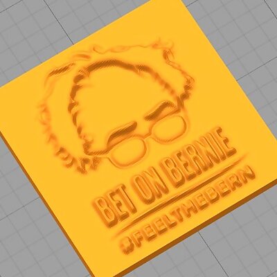 Bernie Sanders  FEEL THE BERN ! Plaque