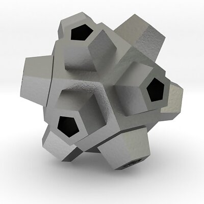 Mineral Polyhedron Pendant