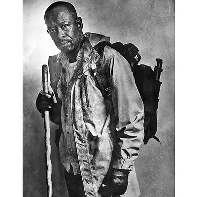Morgan Jones Lithophane The Walking Dead