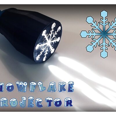 snowflake projector
