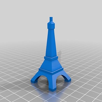 Low Poly Eiffel Tower