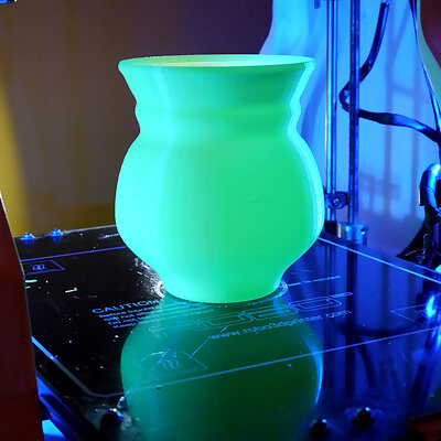 Green Glow UV Torchiere lamp