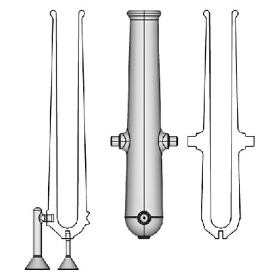 Cannon template for brass casting