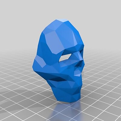 lowpoly scull