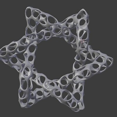 David Star Penrose Triangle Voronoi