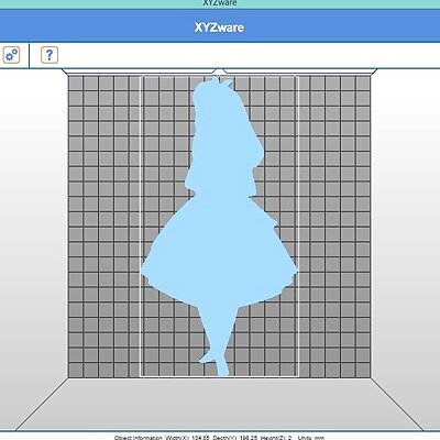Alice in wonder land 3d Silhouettes