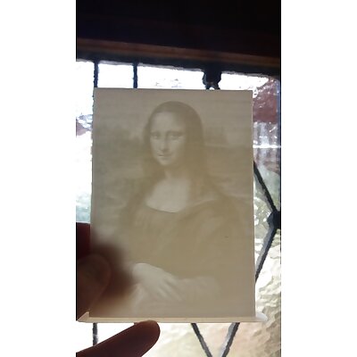 Mona Lisa Lithophanie